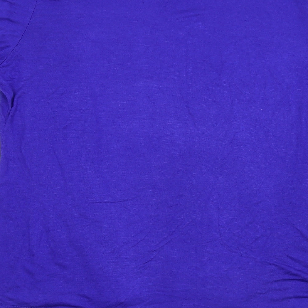 Preworn Womens Blue   Cardigan Jumper Size L