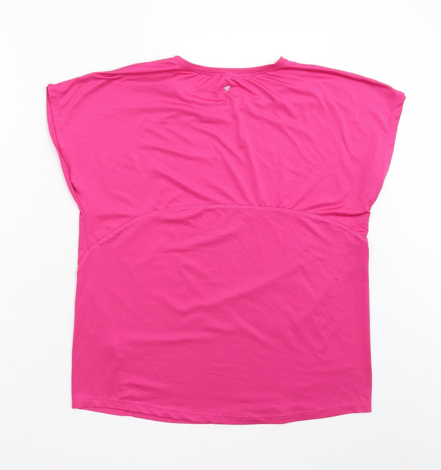 Work Out Womens Pink   Basic T-Shirt Size 10