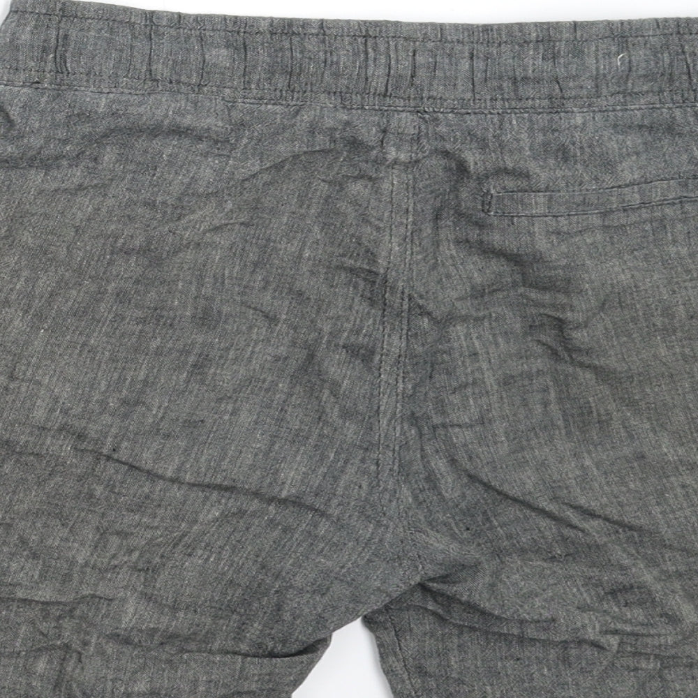 H&M Boys Grey   Utility Shorts Size 8-9 Years
