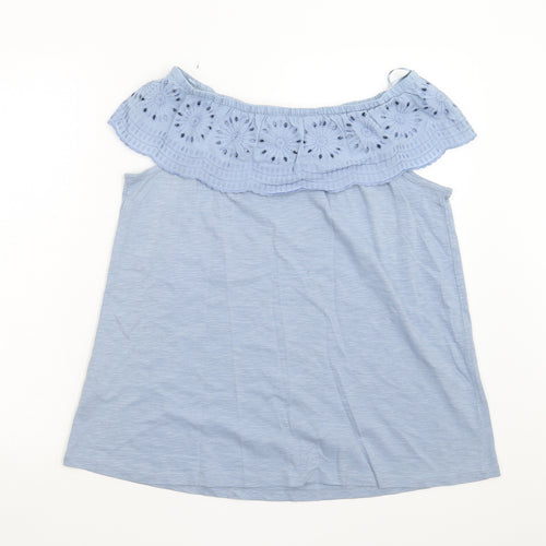George Womens Blue   Basic Blouse Size 16