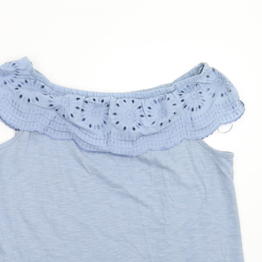 George Womens Blue   Basic Blouse Size 16