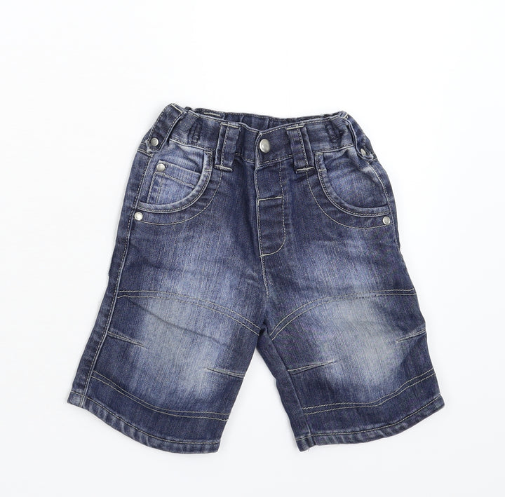 NEXT Baby Blue Denim Track Pants Jeans Size 18-24 Months