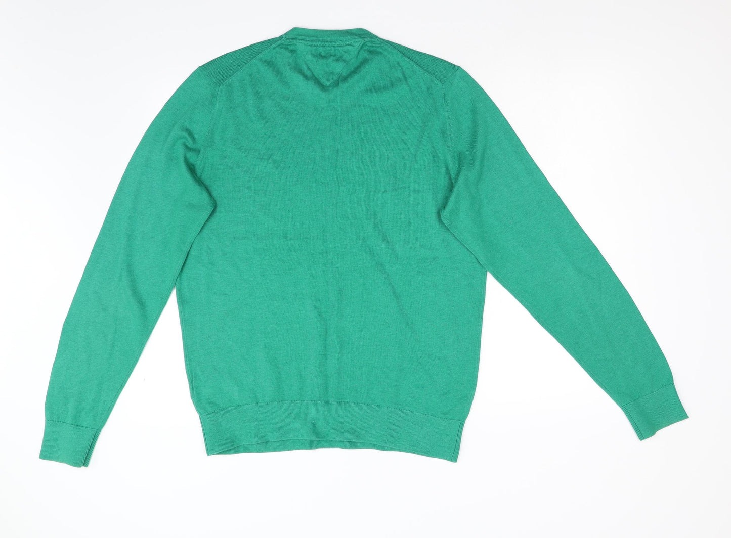 Tommy Hilfiger Mens Green   Pullover Jumper Size L