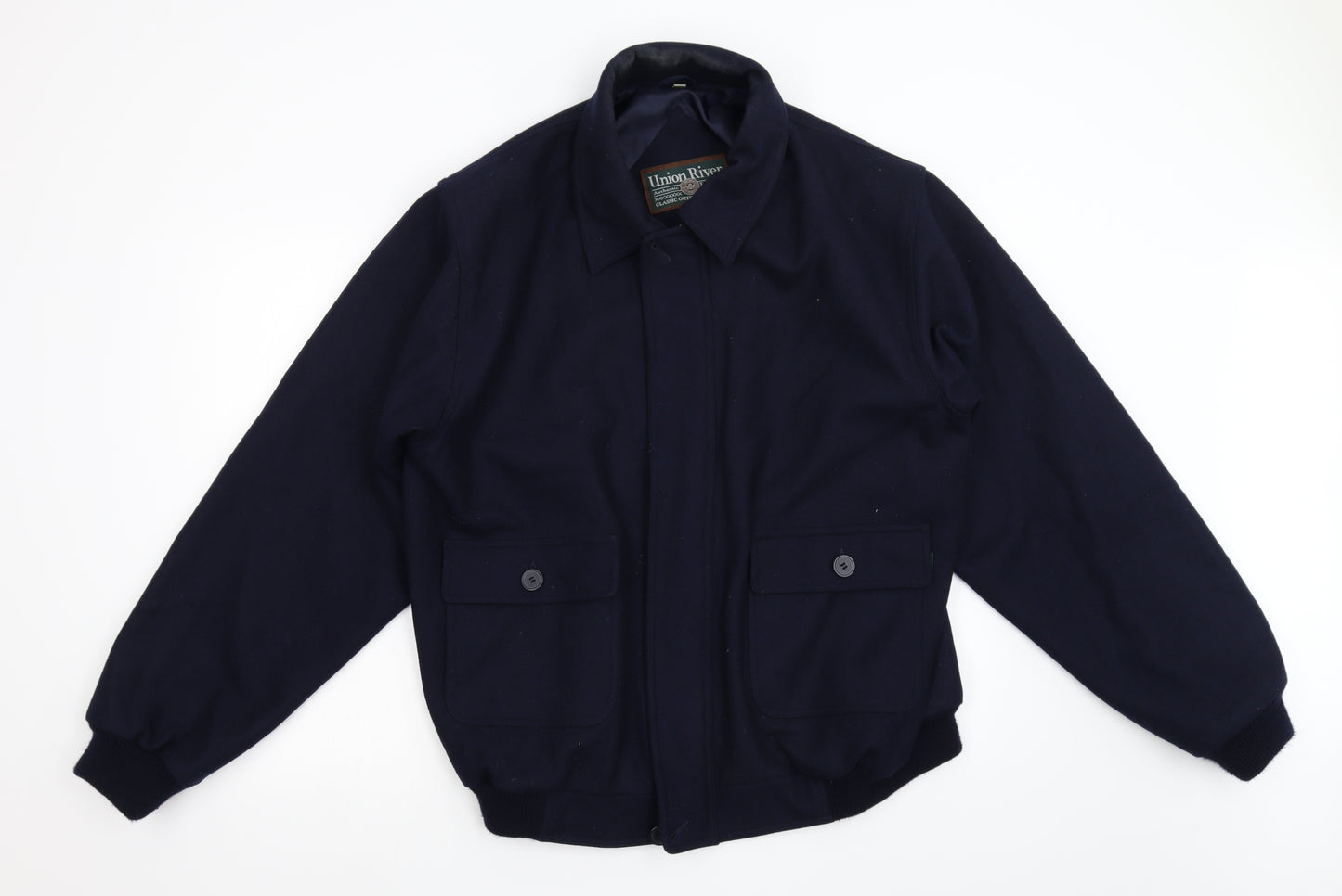 Union River Mens Blue   Jacket  Size L