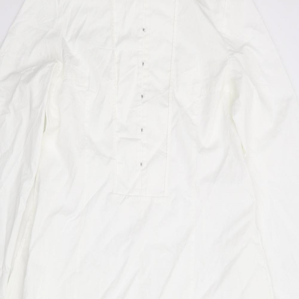 COS Womens White   Shirt Dress  Size XL