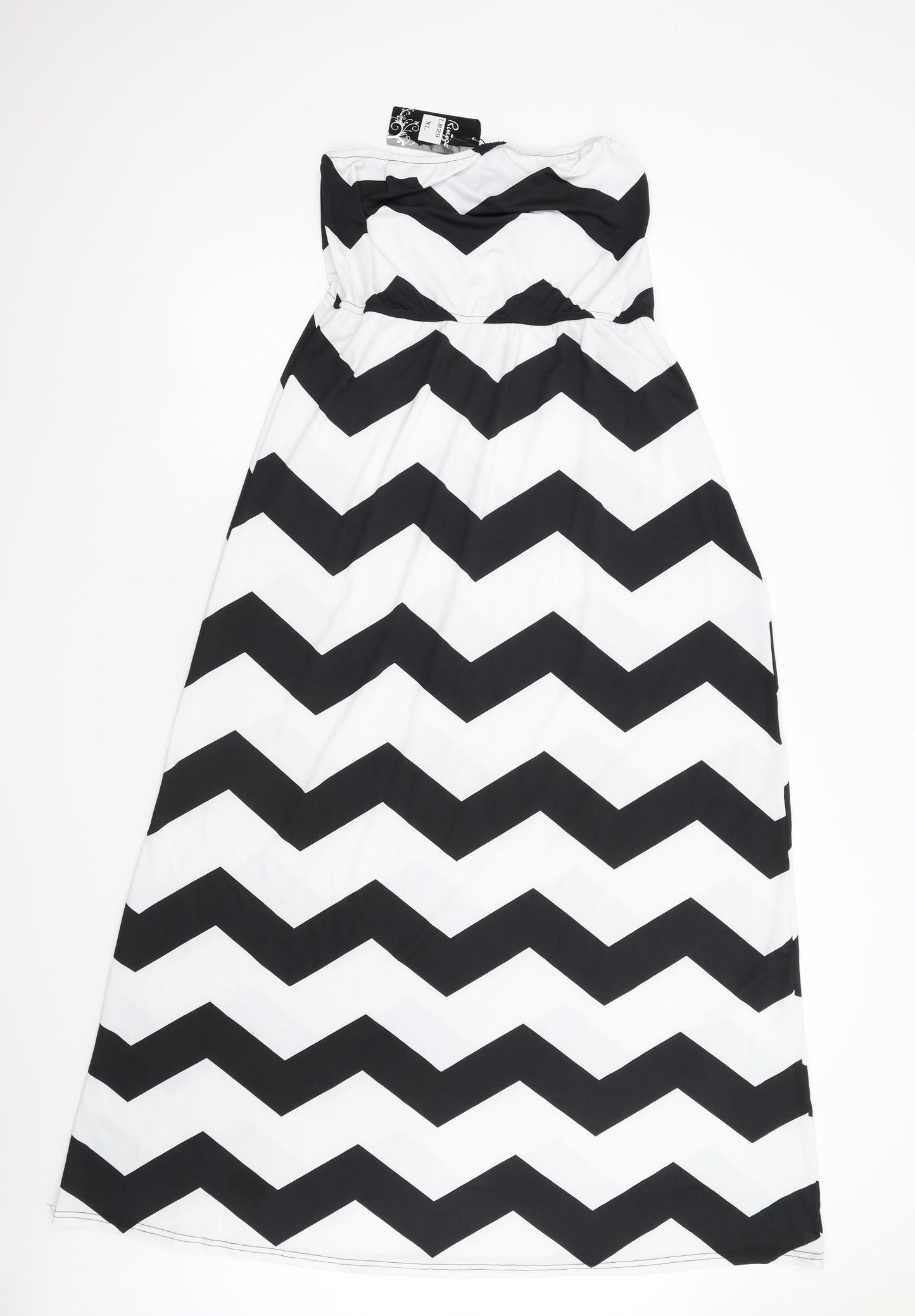 Ruiyige Womens Multicoloured Striped  Maxi  Size XL