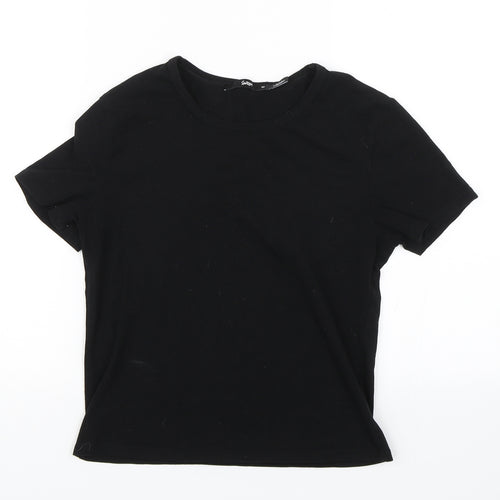 Sportsgirl Womens Black   Basic T-Shirt Size M