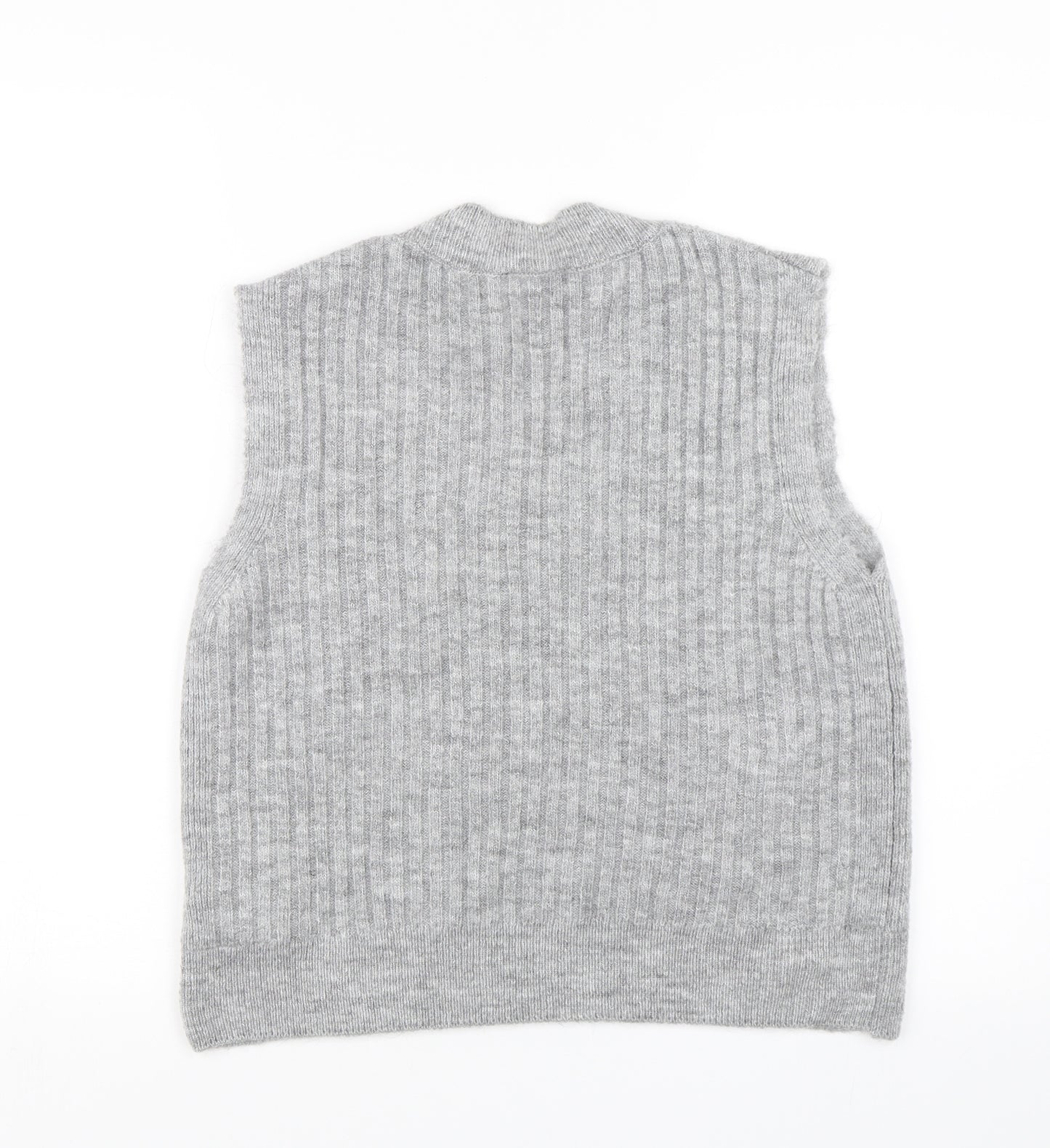 New Look Womens Grey   Vest Jumper Size S