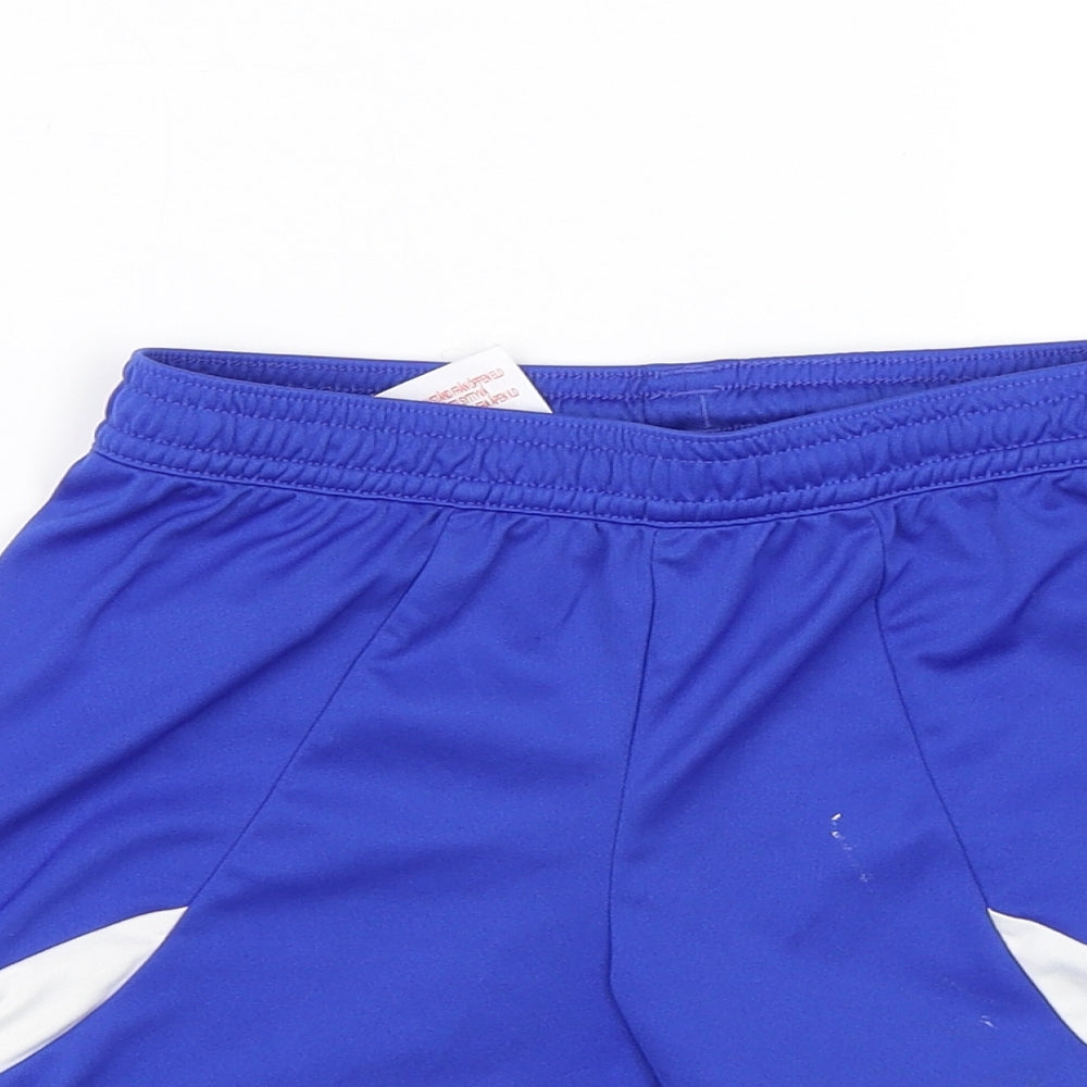 adidas Boys Blue   Sweat Shorts Size 7-8 Years