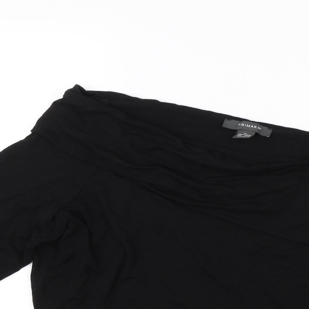 Primark Womens Black   Basic Blouse Size XL