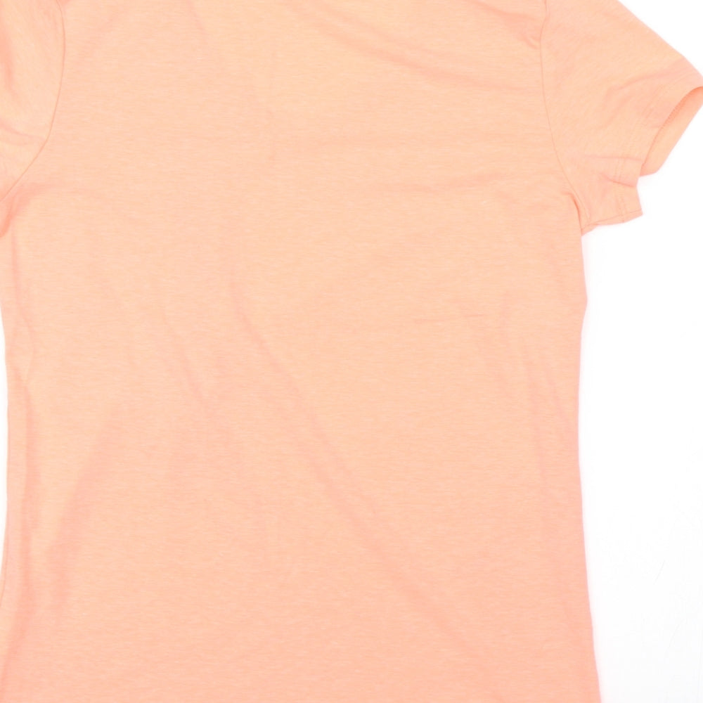 Primark Womens Orange   Basic T-Shirt Size 14  - Stretch