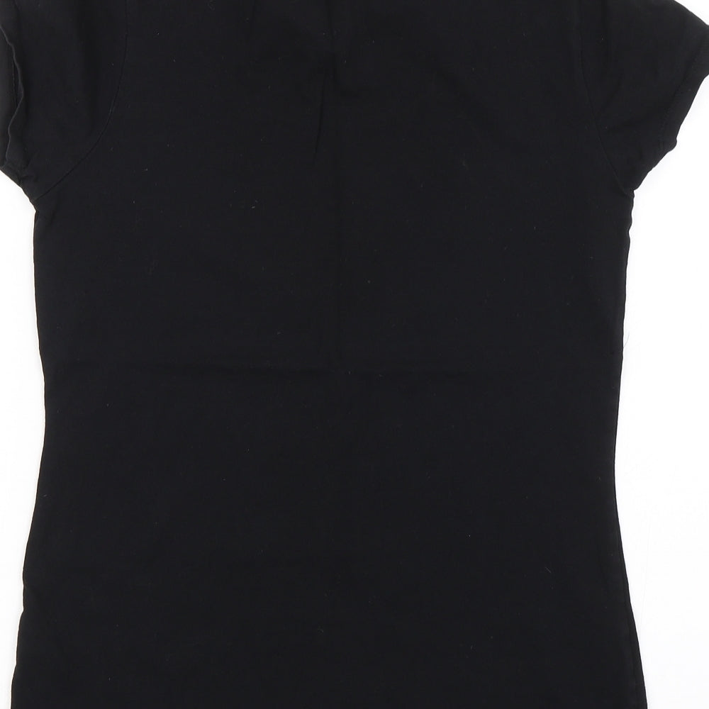 Primark Womens Black   Basic T-Shirt Size 14