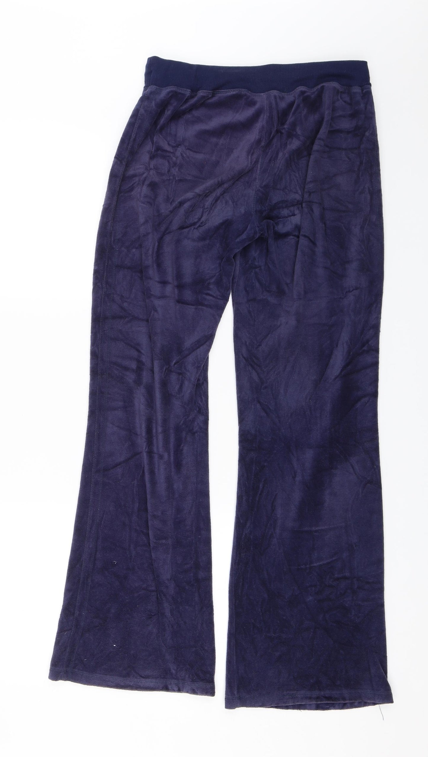 Denim Co. Womens Blue   Sweatpants Trousers Size 10 L28 in