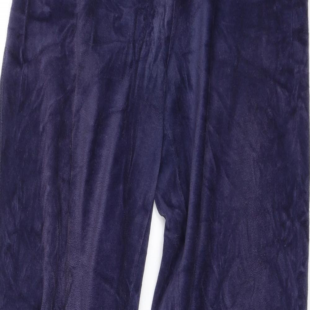 Denim Co. Womens Blue   Sweatpants Trousers Size 10 L28 in