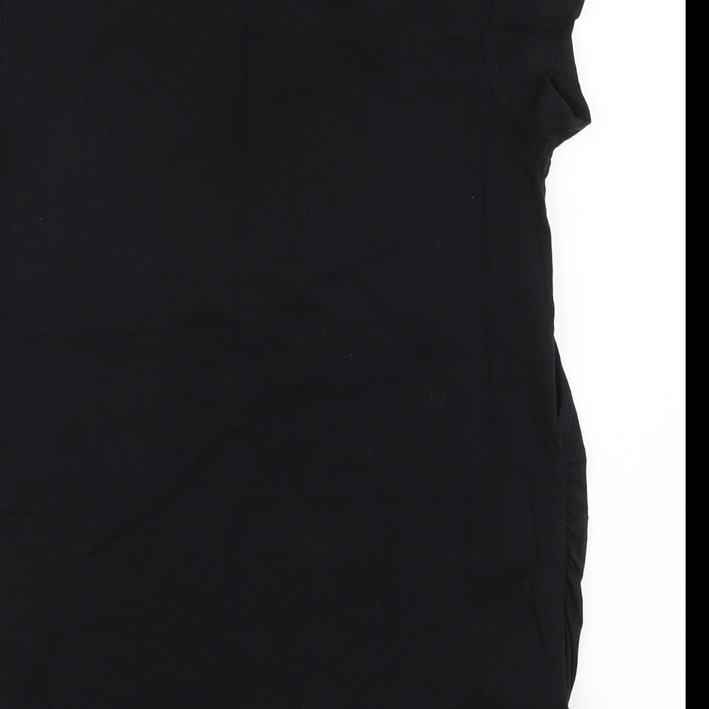 George Womens Black   Basic T-Shirt Size 10
