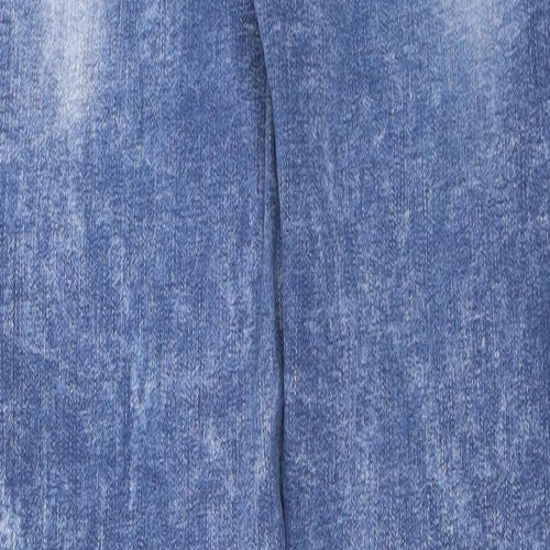Preworn Womens Blue  Denim Skinny Jeans Size 28 in L28 in