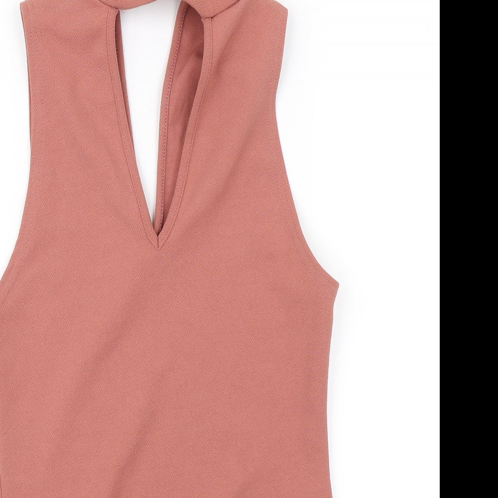 Atmosphere Womens Pink   Bodysuit One-Piece Size 12