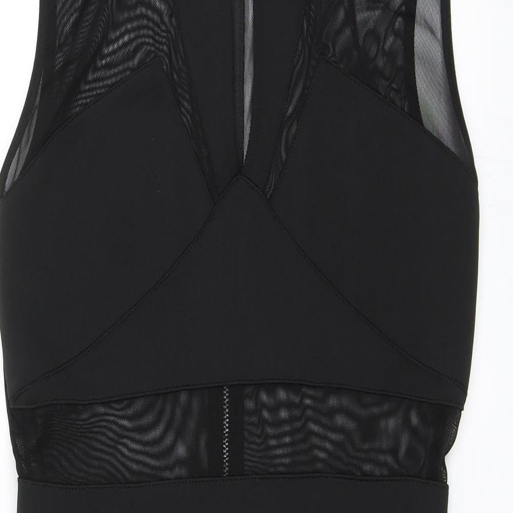 Sistaglam Womens Black   Shift  Size 10