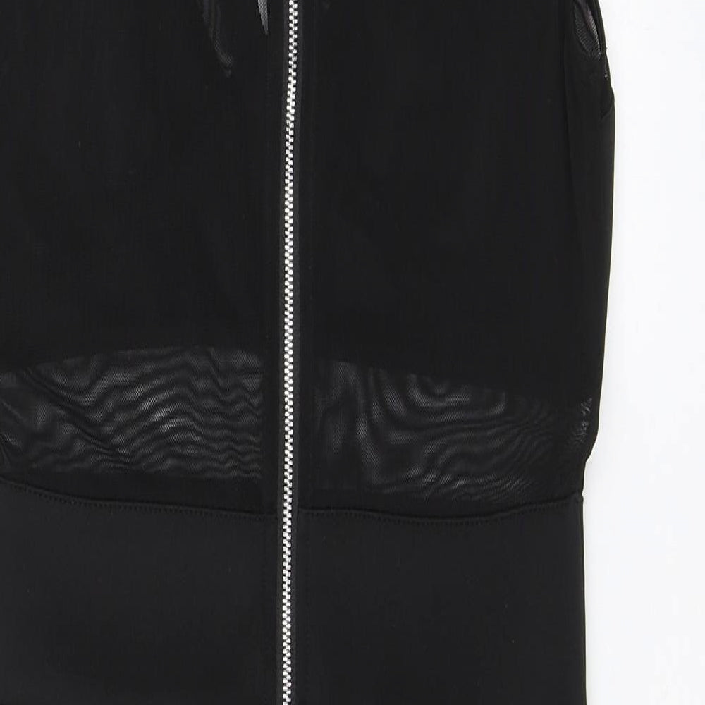 Sistaglam Womens Black   Shift  Size 10