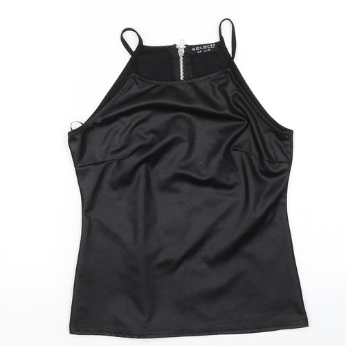 Select Womens Black   Basic Blouse Size 8