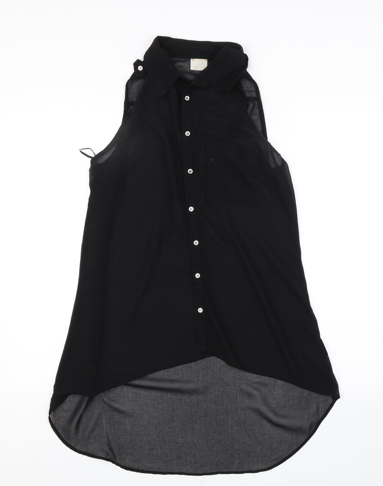 George Womens Black   Basic Blouse Size 12