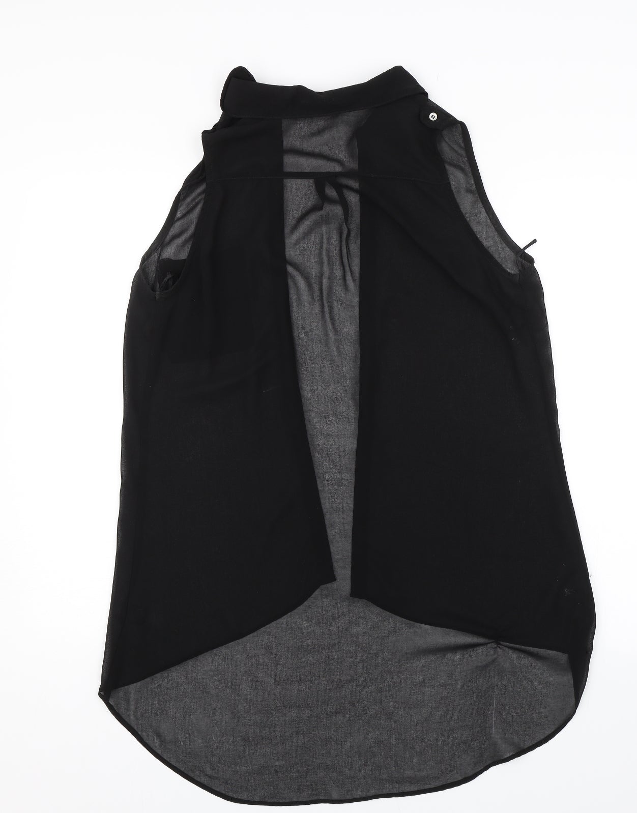 George Womens Black   Basic Blouse Size 12