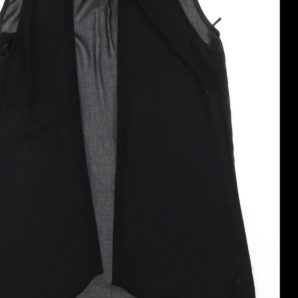 George Womens Black   Basic Blouse Size 12