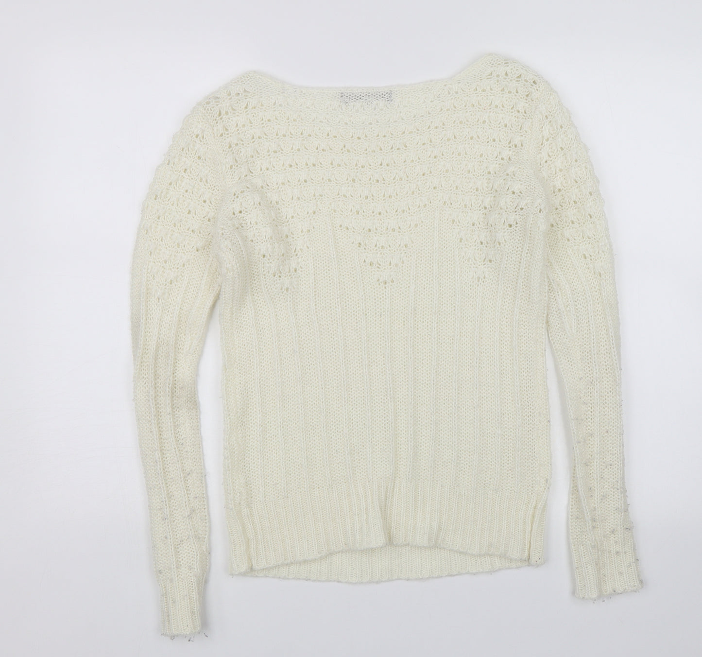 Atmosphere Womens White   Pullover Jumper Size 10