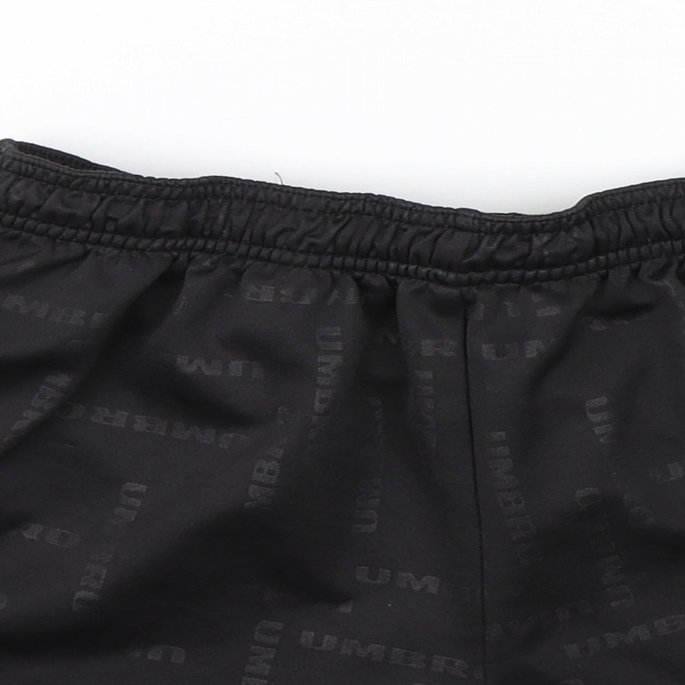 Umbro Womens Black   Sweat Shorts Size 4