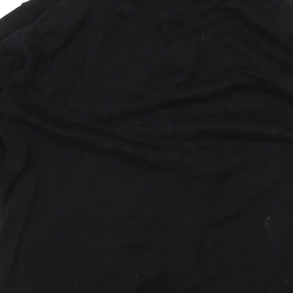 Armando Mens Black   Pullover Jumper Size S
