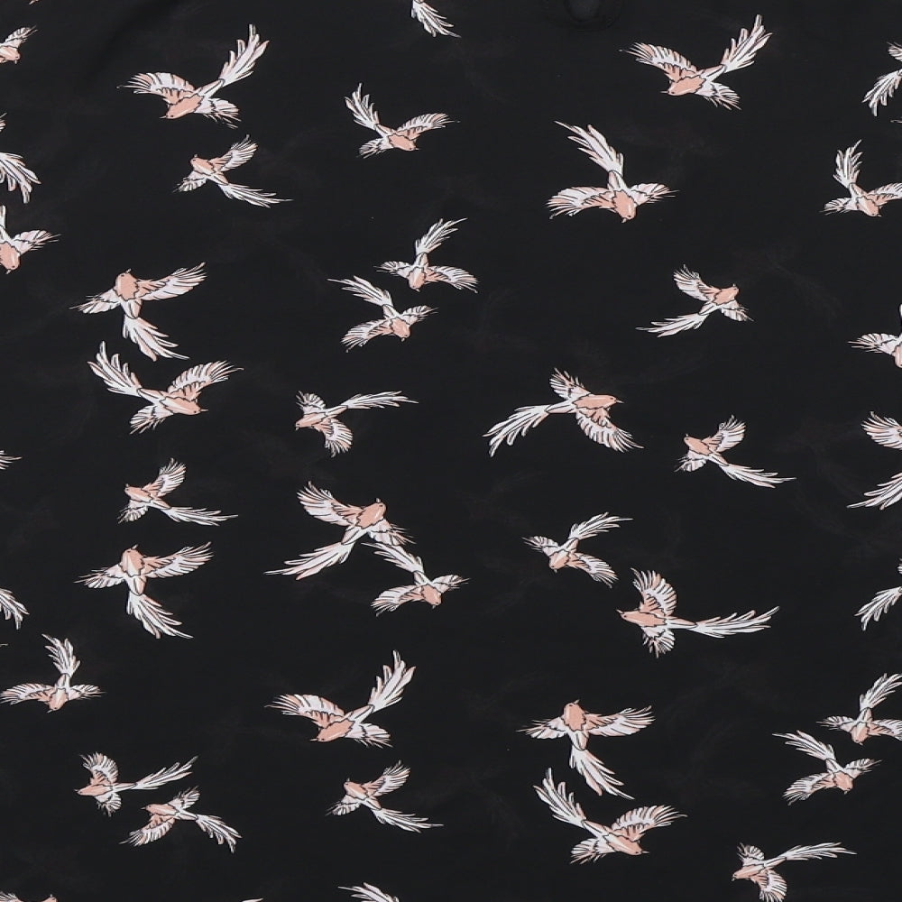 Primark Womens Black   Basic Blouse Size 20  - Birds