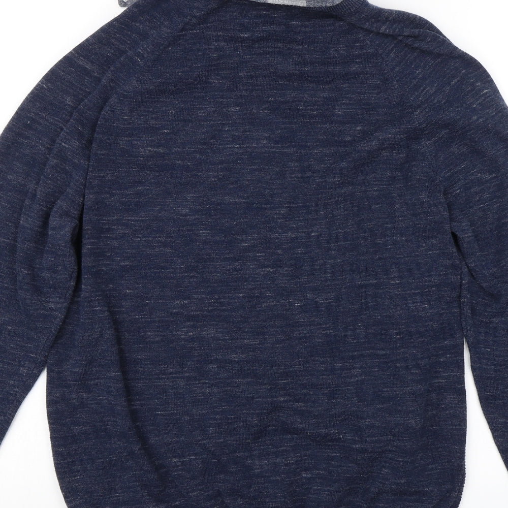 F&F Mens Blue   Pullover Jumper Size M
