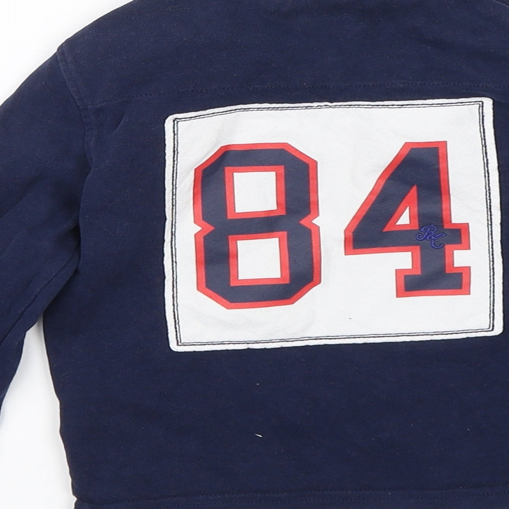 M&S Boys Blue   Basic Polo Size 2-3 Years  - 84