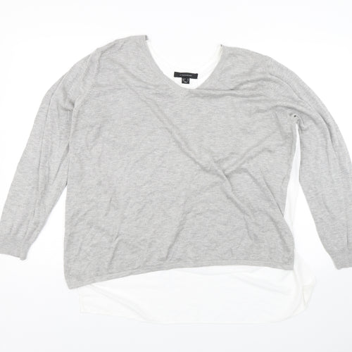 Atmosphere Womens Grey   Basic Blouse Size 20