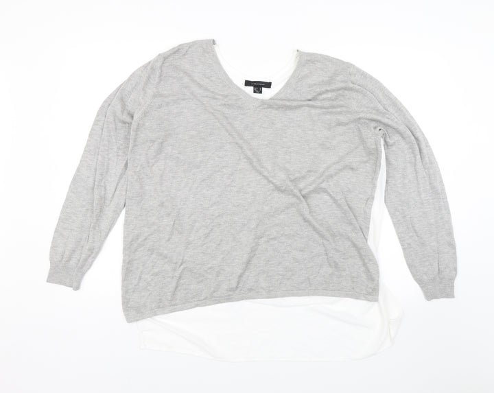 Atmosphere Womens Grey   Basic Blouse Size 20