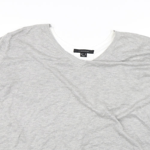 Atmosphere Womens Grey   Basic Blouse Size 20