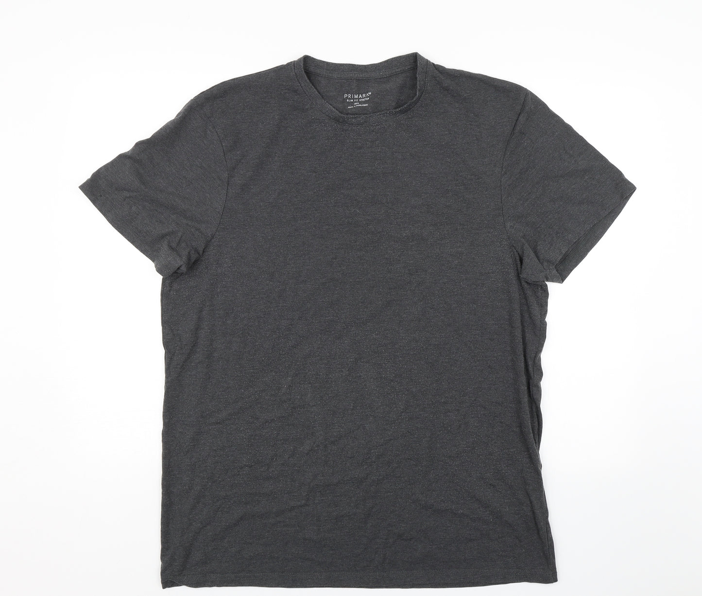 Primark Mens Grey    T-Shirt Size 2XL