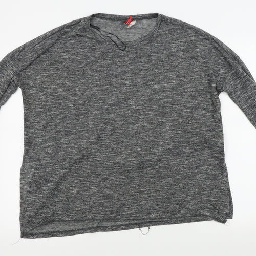 H&M Womens Grey   Pullover Jumper Size M