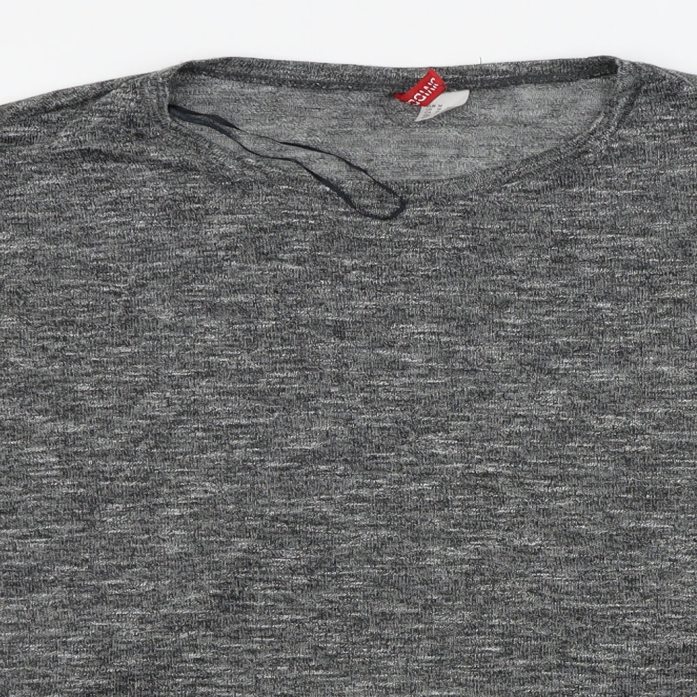 H&M Womens Grey   Pullover Jumper Size M