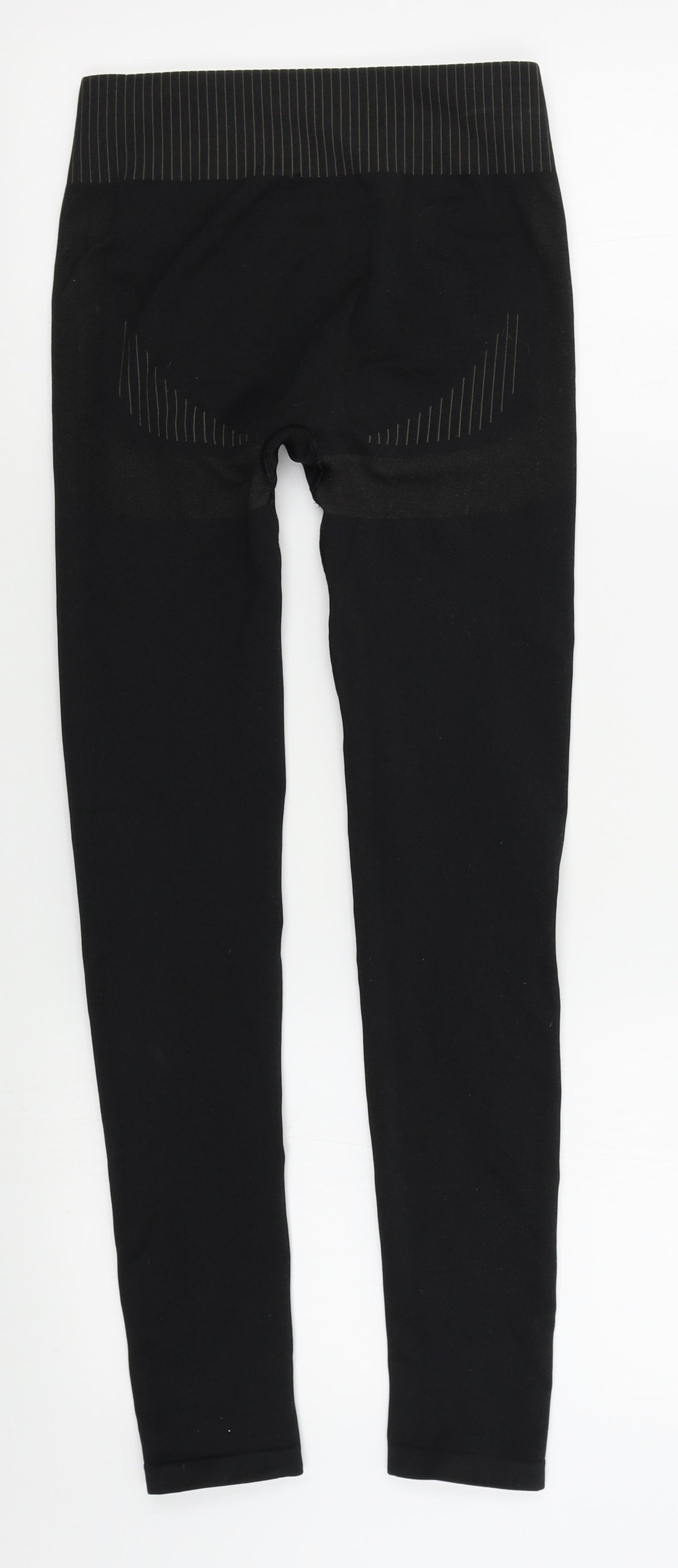 PRETTYLITTLETHING Womens Black    Leggings Size M L26 in
