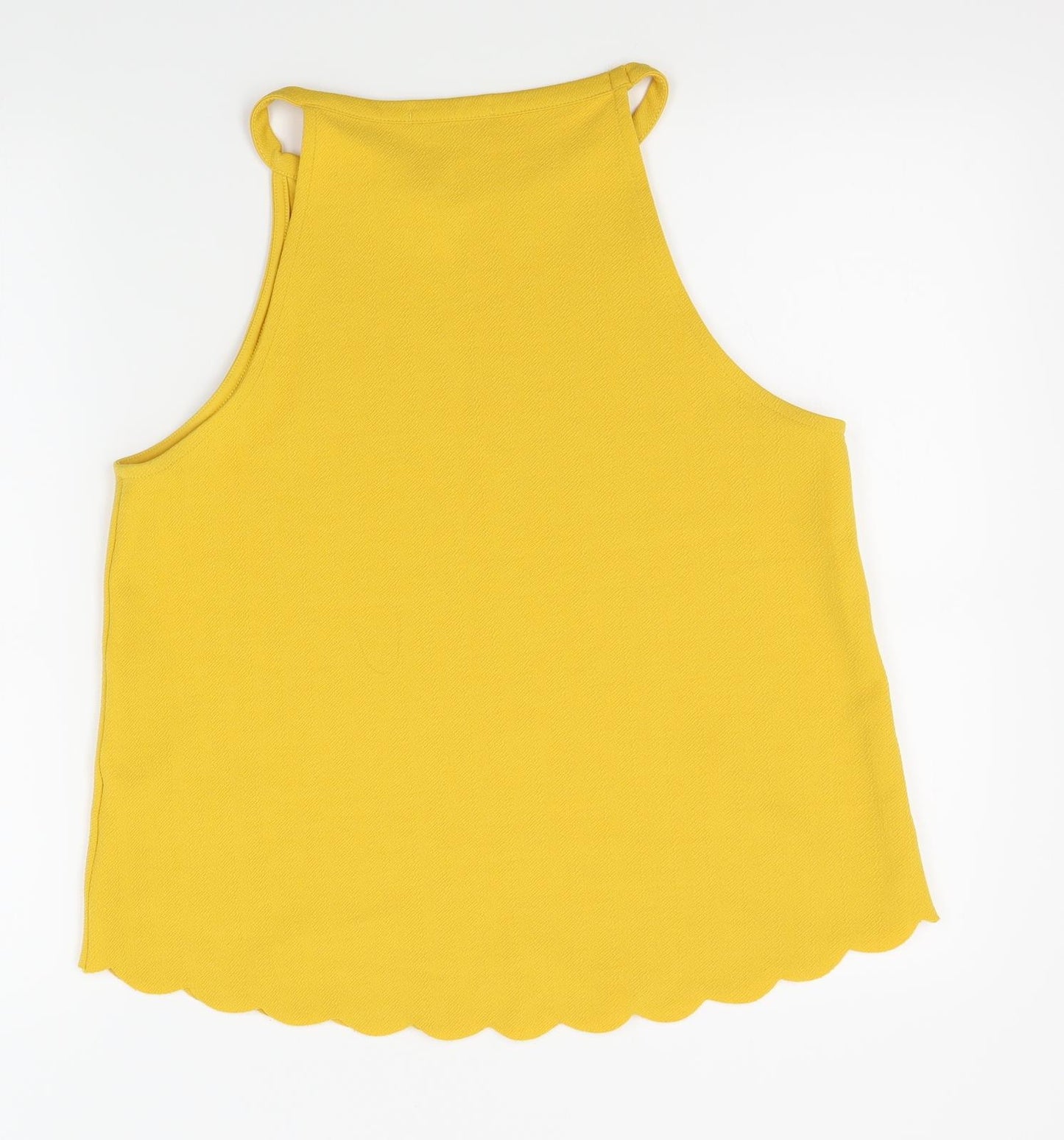 New Look Womens Yellow   Camisole Blouse Size 14