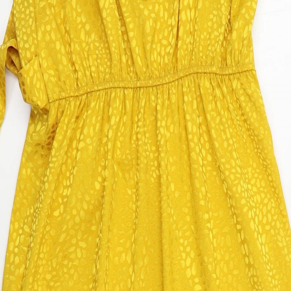 Primark Womens Gold   A-Line  Size 10