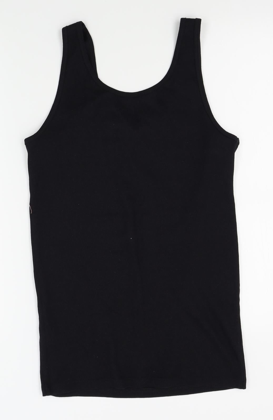 Papaya Womens Black   Basic Tank Size 16