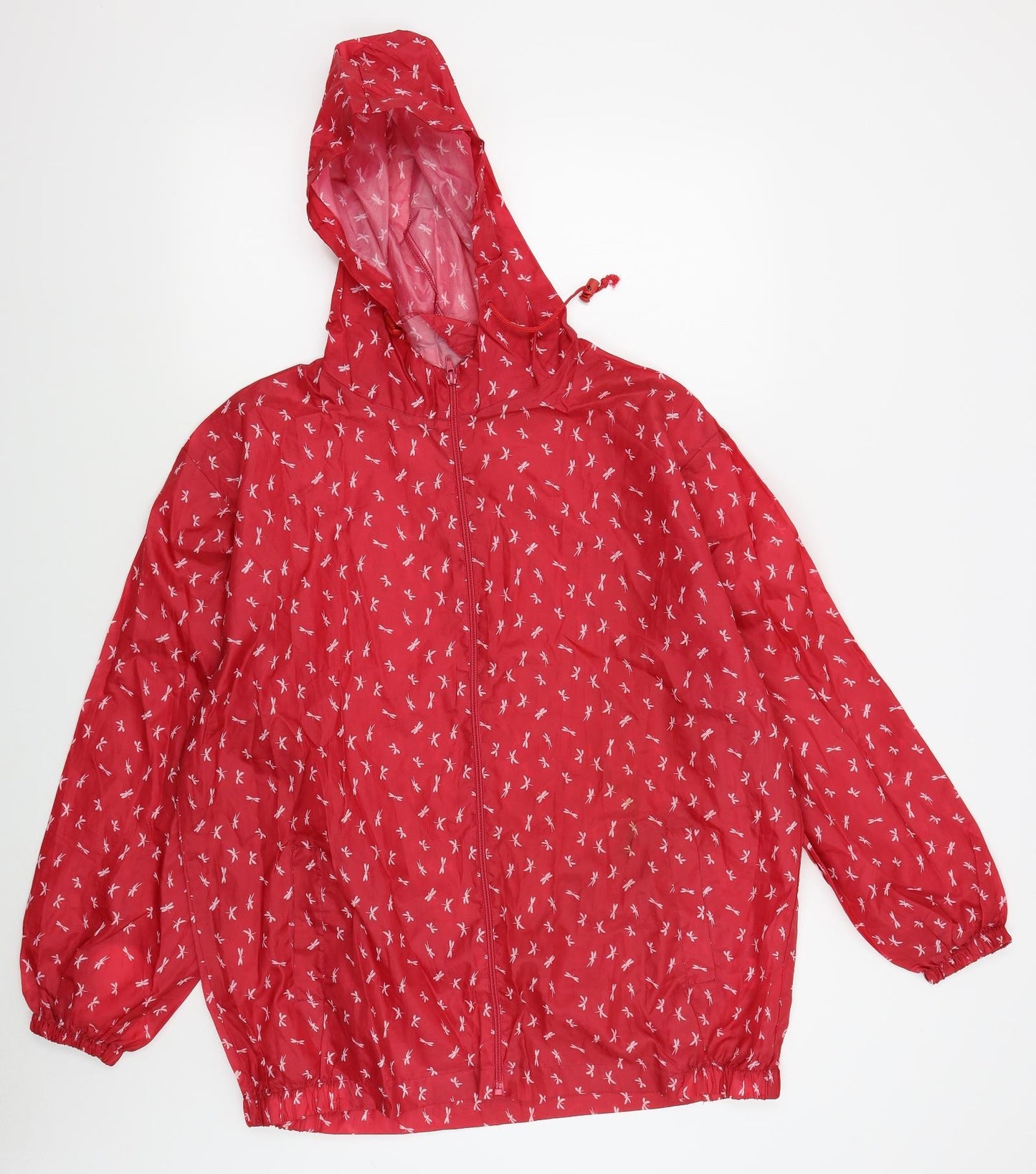 arctic storm Womens Red   Rain Coat Coat Size M