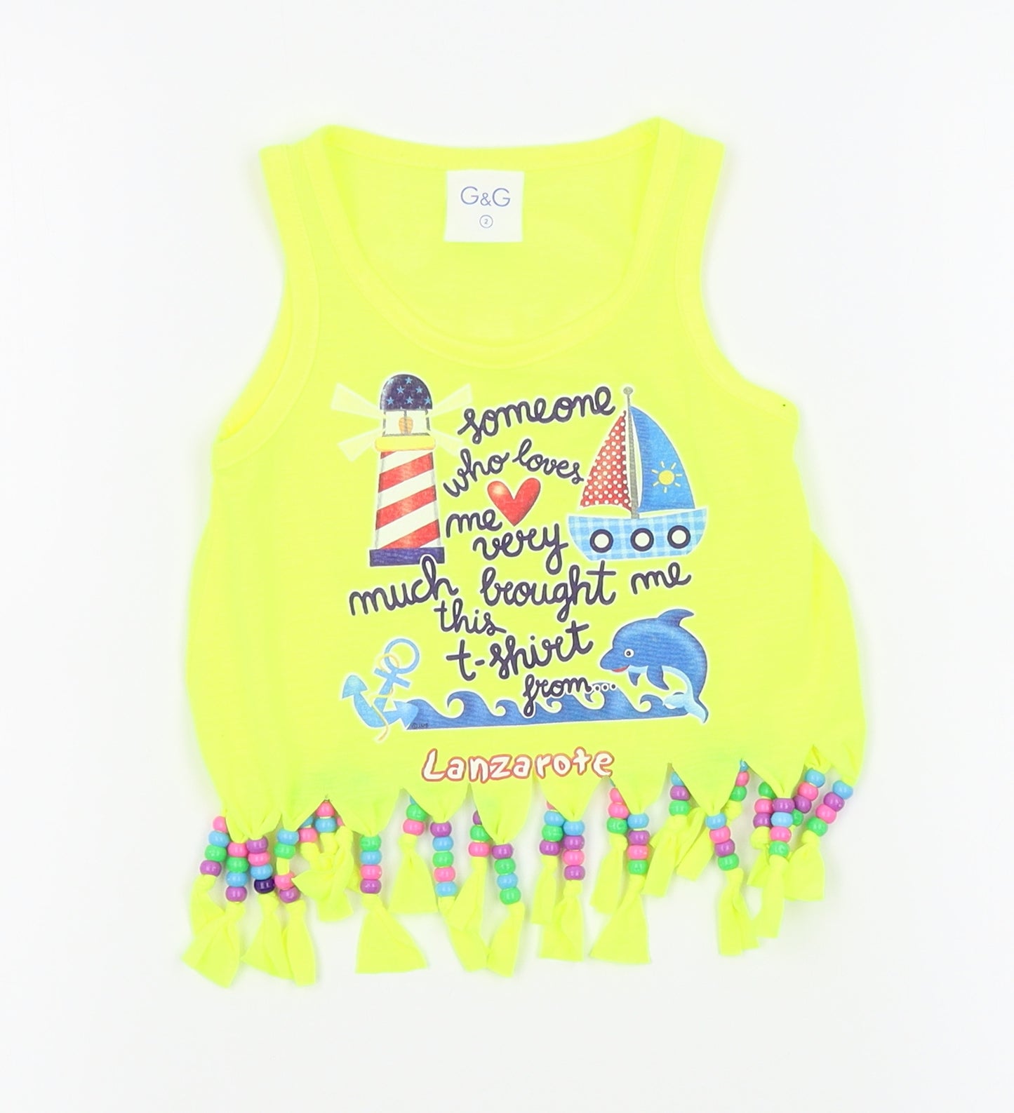 G&G Boys Green   Basic Tank Size 2 Years