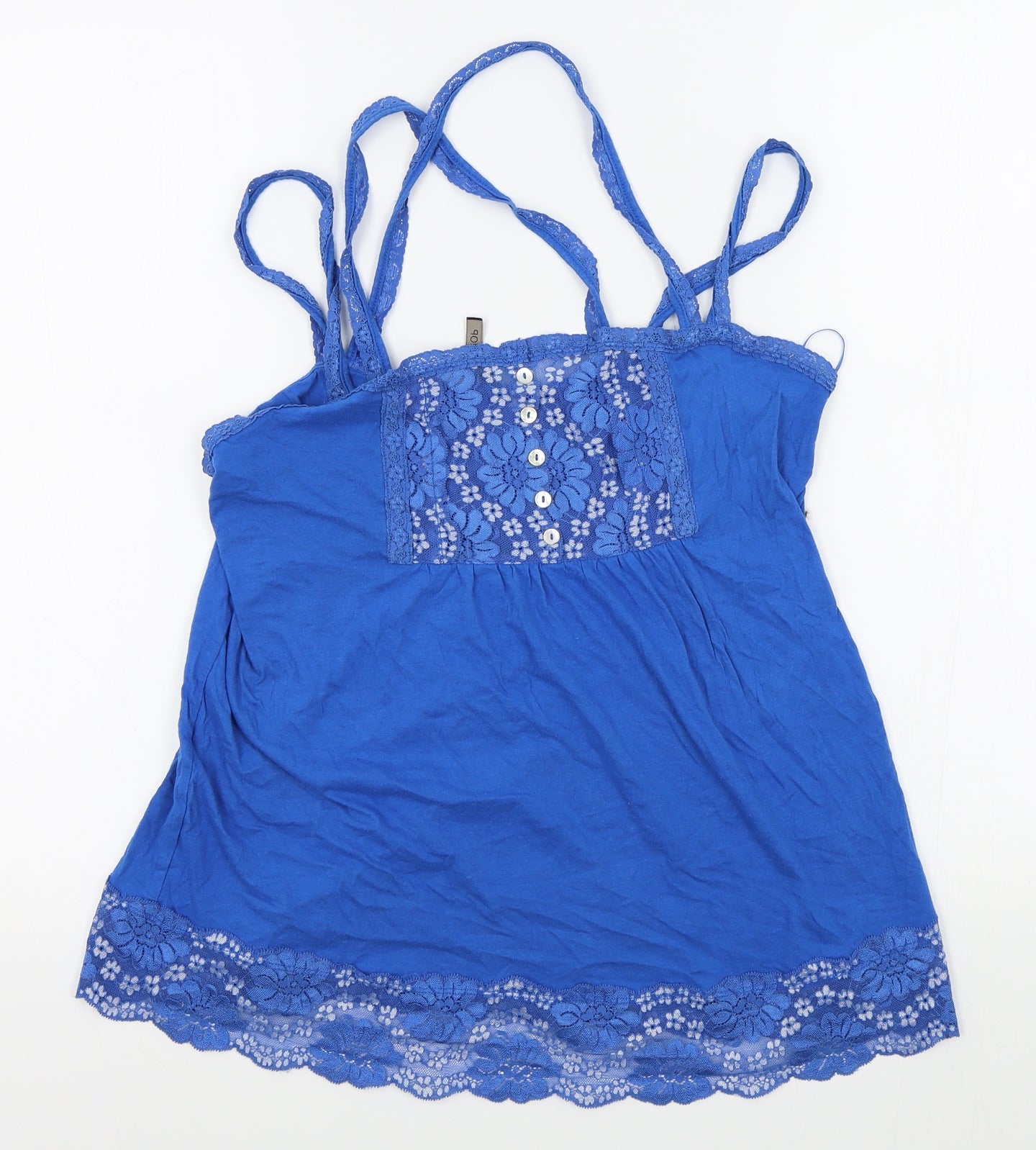 Topshop Womens Blue   Camisole Tank Size 12