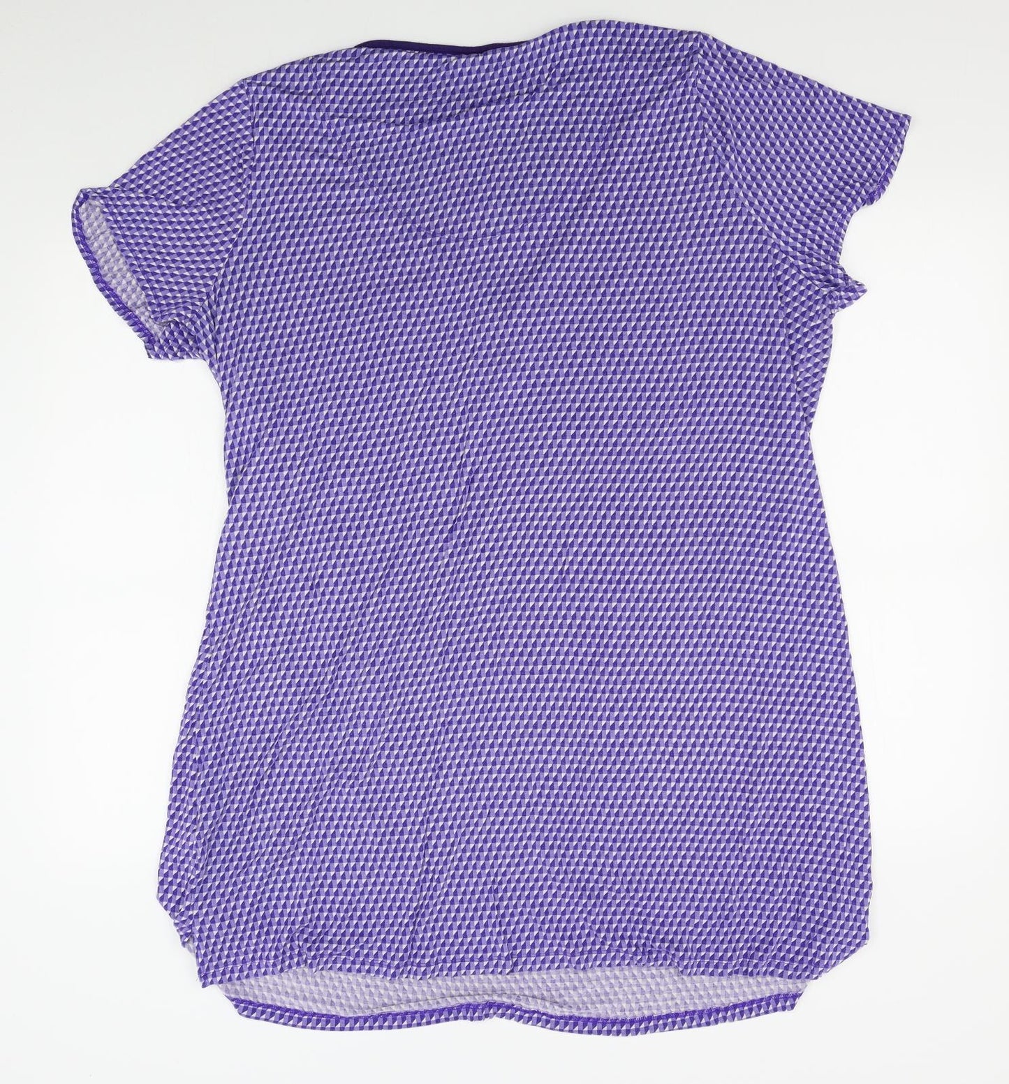 Debenhams Womens Blue Check  Basic Blouse Size 20