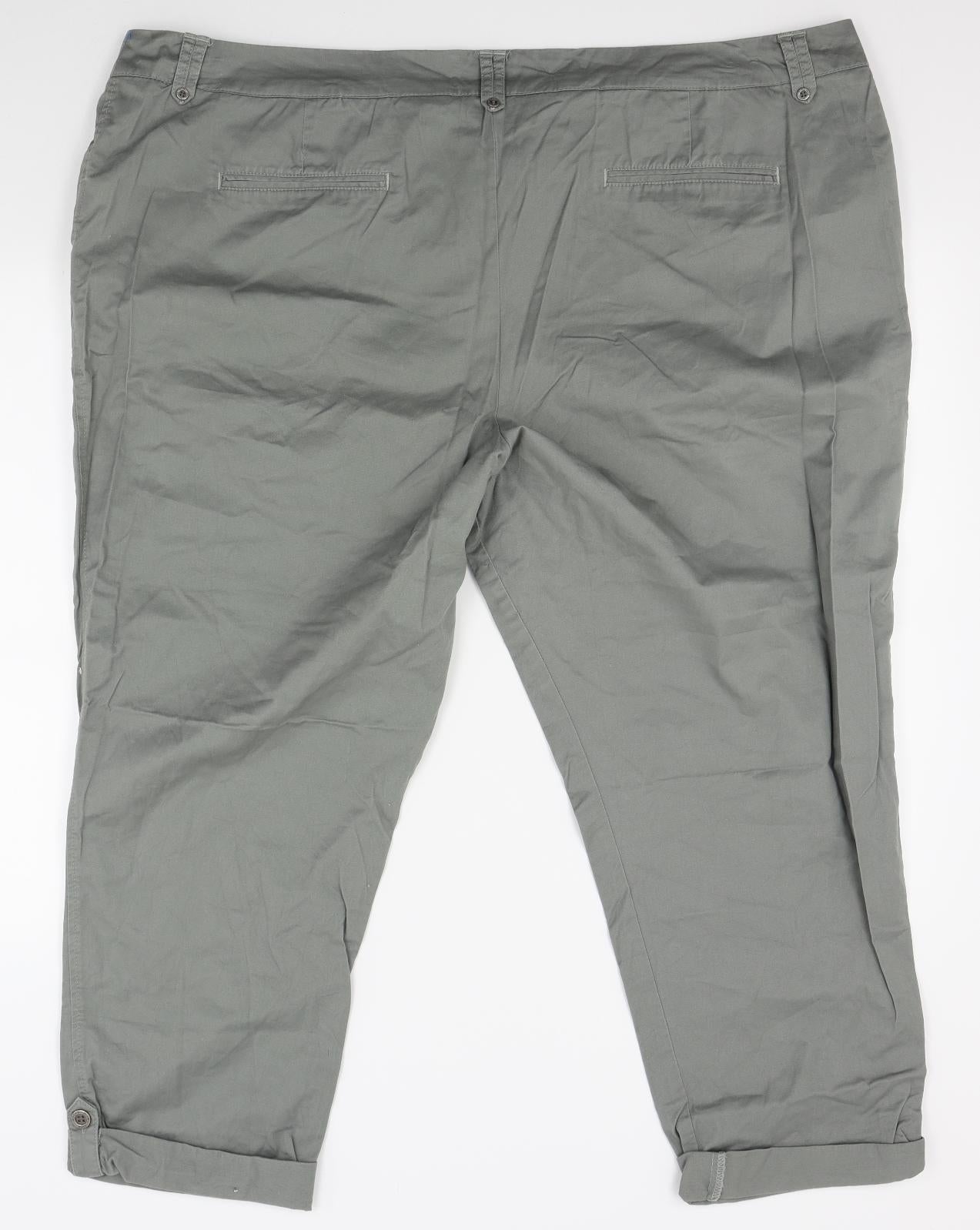 rocha john rocha Womens Grey   Trousers  Size 24 L25 in