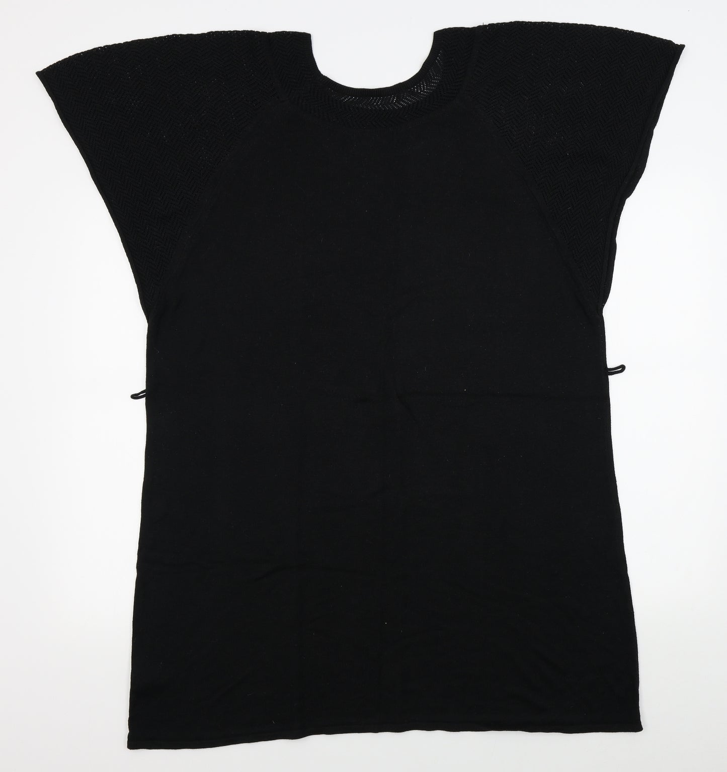 M&S Womens Black   Basic Blouse Size 22