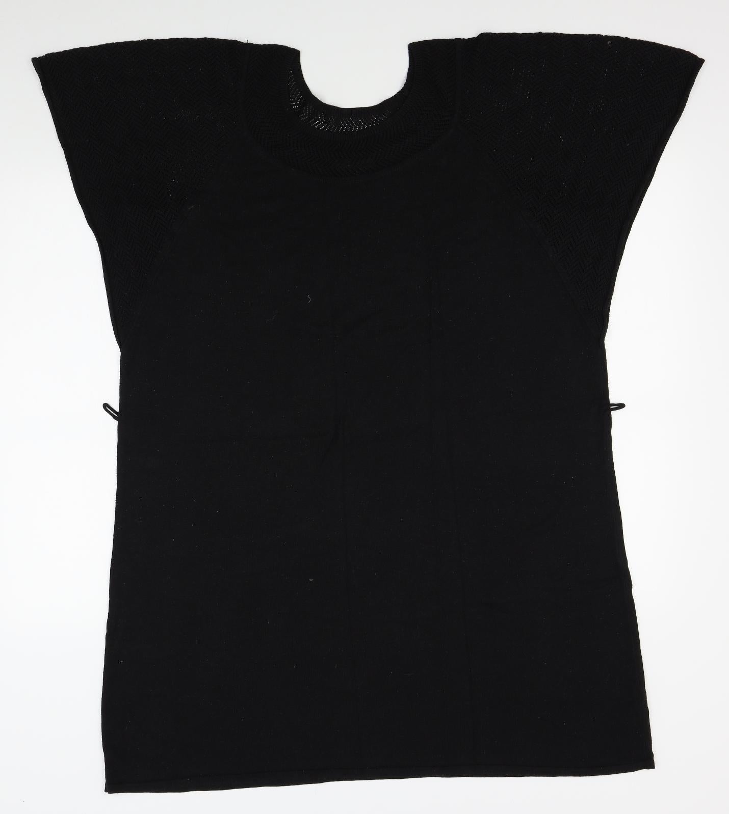 M&S Womens Black   Basic Blouse Size 22